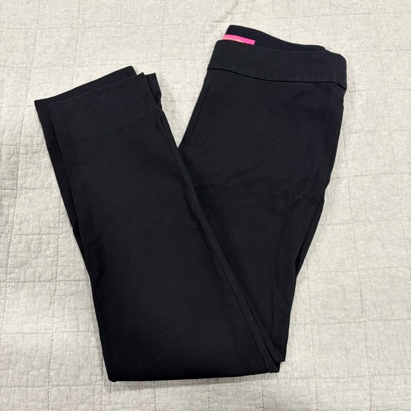 Lilly Pulitzer Pants - Lilly Pulitzer Merrin Bi-Stretch High-Rise Pant Black Onyx 27” Size 8